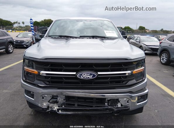 1FTFW3LD6RFA86160 2024 FORD F150 Silver Vista del cuadro de instrumentos