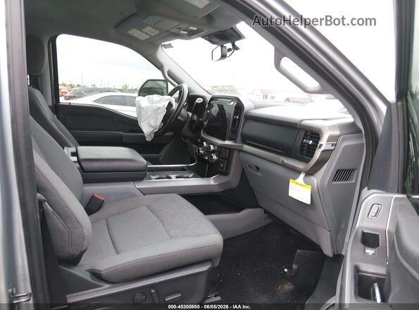 1FTFW3LD6RFA86160 2024 FORD F150 Silver Vista interior delantera