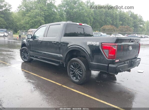 1FTFW3LD6RFB66977 2024 FORD F150 Black Rear left