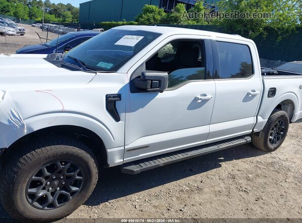 1FTFW3LD6SFB43494 2025 FORD F150 White Widok wnętrza 360 stopni