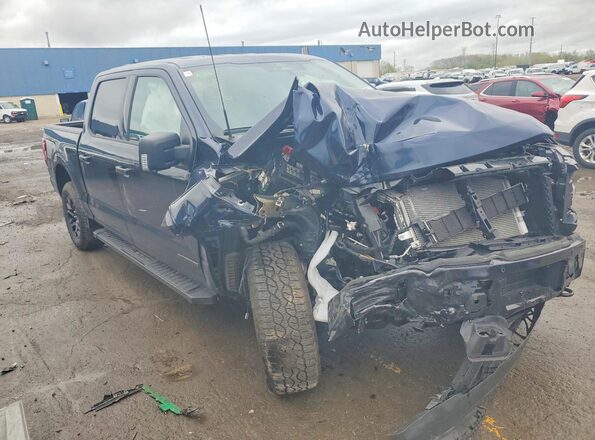 1FTFW3LD6SFB45133 2025 FORD F150 Blue Przód prawy