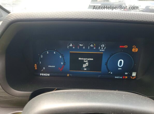 1FTFW3LD6SFB45133 2025 FORD F150 Blue Widok zestawu wskaźników
