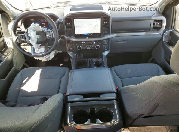 1FTFW3LD6SFB92209 2025 FORD F150 White Вид панелі приладів