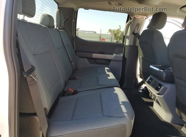 1FTFW3LD6SFB92209 2025 FORD F150 White Вид задніх сидінь