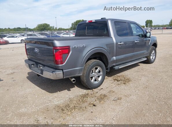 1FTFW3LD7RFA48212 2024 FORD F150 Серый Задняя правая четверть