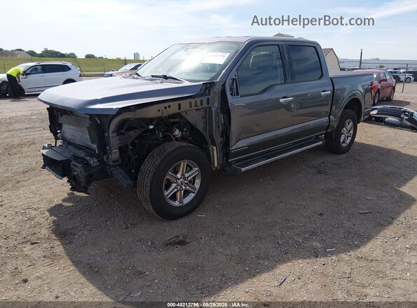 1FTFW3LD7RFA48212 2024 FORD F150 Серый Передняя левая четверть