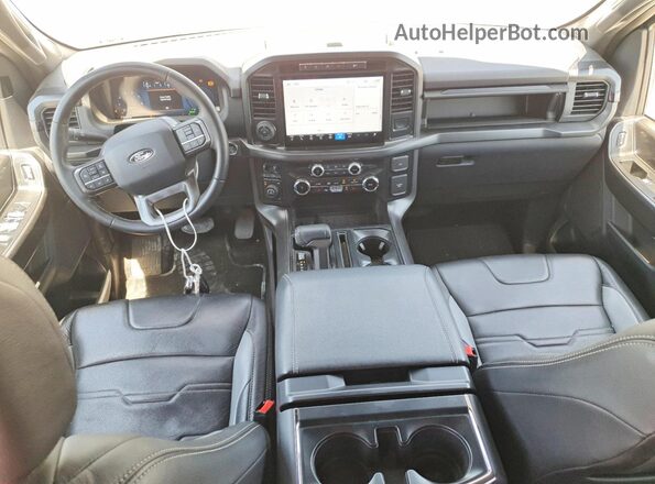 1FTFW3LD7RFA62448 2024 FORD F150 Gray 