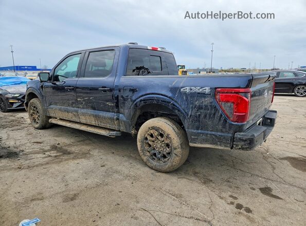 1FTFW3LD8RFA78674 2024 FORD F150 Blue Rear left
