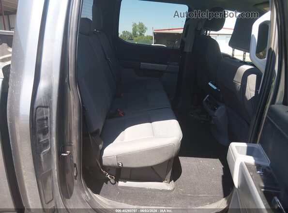 1FTFW3LD8RFB26738 2024 FORD F150 Gray VIN կոդի պիտակի տեսք