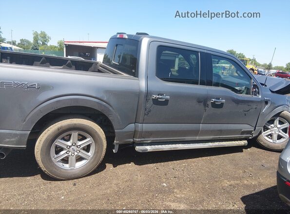 1FTFW3LD8RFB26738 2024 FORD F150 Gray Սալոնի հետևի տեսք