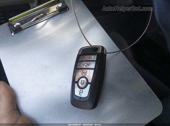 1FTFW3LD8RFB26738 2024 FORD F150 Gray Առջևի վահանակի տեսք