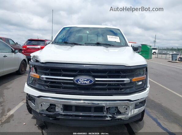 1FTFW3LD8SFA47253 2025 FORD F150 White Widok zestawu wskaźników