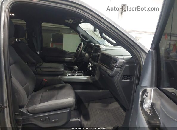 1FTFW3LD8SFA92872 2025 FORD F150 Серый Вид салона спереди
