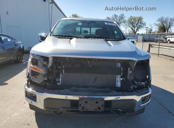 1FTFW3LD9RFA20816 2024 FORD F150 Silver Vista interior de 360 grados