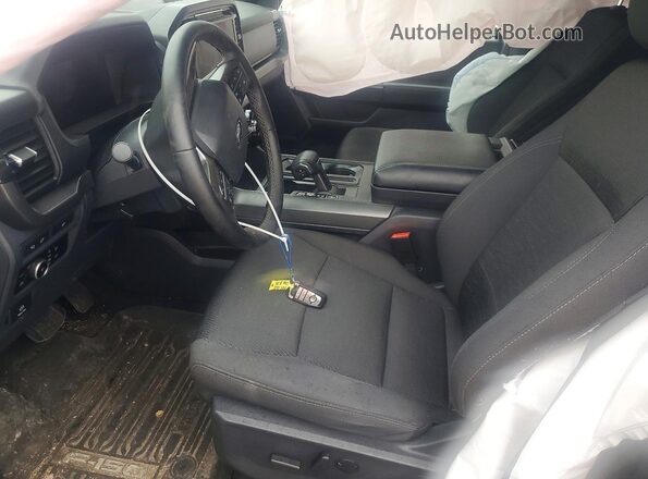 1FTFW3LD9RFA62225 2024 FORD F150 White Front interior view