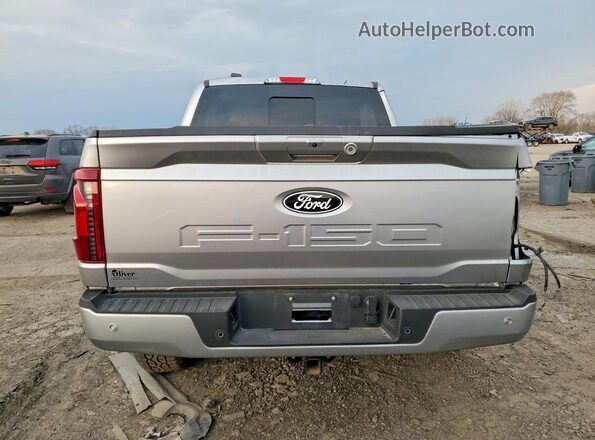 1FTFW3LD9SFA82724 2025 FORD F150 Silver Widok z tyłu