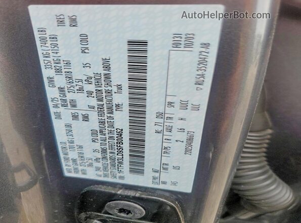 1FTFW3LD9SFB00462 2025 FORD F150 Серый Вид подкапотного пространства