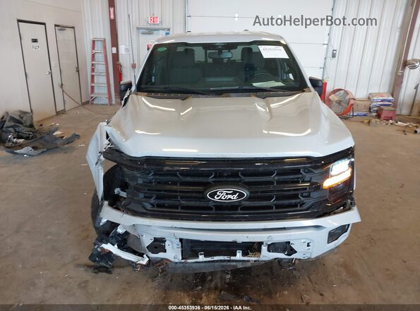 1FTFW3LD9SFB66946 2025 FORD F150 Gray Вид щитка приладів