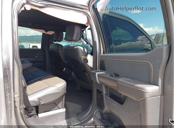 1FTFW4L54SFC48436 2025 FORD F150 Gray VIN sticker view