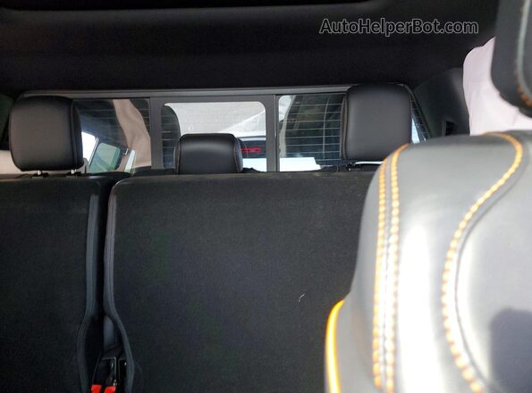 1FTFW4L57SFB72839 2025 FORD F150 Black Rear seats view