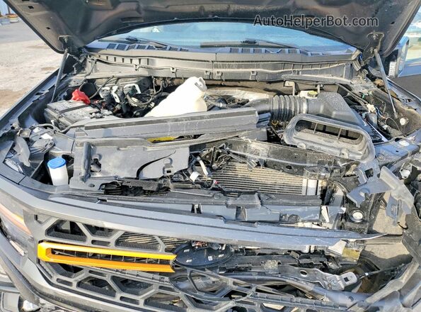 1FTFW4L57SFB72839 2025 FORD F150 Black Engine compartment view
