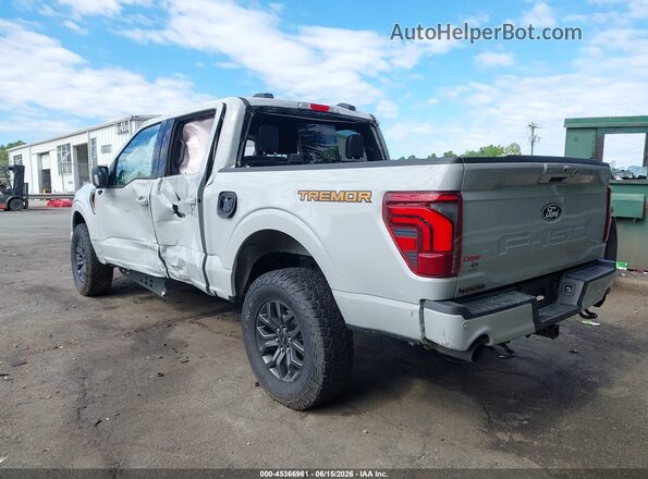 1FTFW4L59RFC06046 2024 FORD F150 Silver Trasero izquierdo