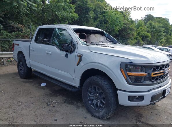 1FTFW4L59RFC06046 2024 FORD F150 Silver Vista del cuadro de instrumentos
