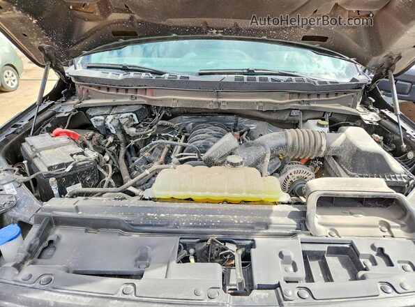 1FTFW4L5XSFC06823 2025 FORD F150 Black Սալոնի հետևի տեսք