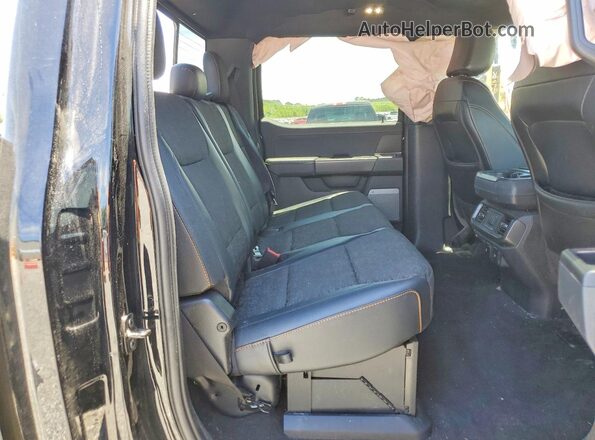 1FTFW4L87SFA14642 2025 FORD F150 Black Հետևի նստատեղերի տեսք