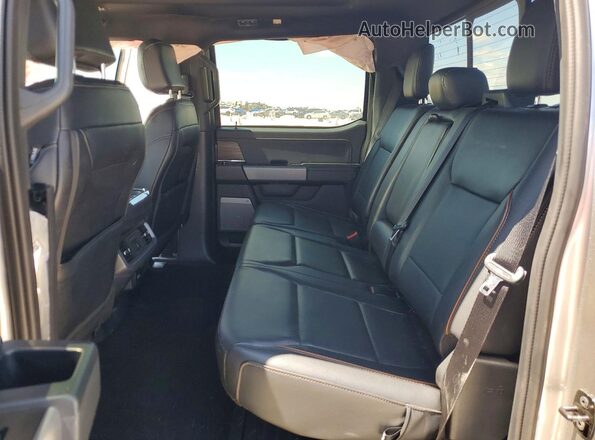 1FTFW5L50SFB08096 2025 FORD F150 Silver Вид задніх сидінь