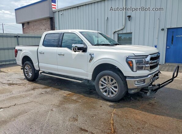 1FTFW5L52RFC19985 2024 FORD F150 White Przód prawy