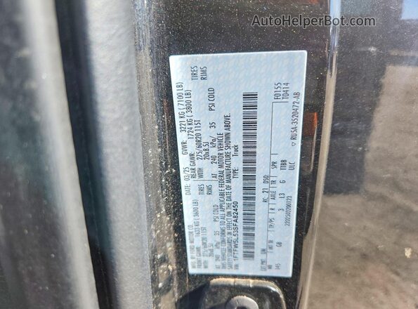 1FTFW5L53SFA82450 2025 FORD F150 Черный Вид наклейки с VIN-кодом