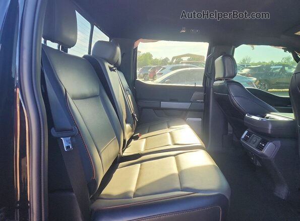 1FTFW5L53SFA82450 2025 FORD F150 Черный Вид задних сидений