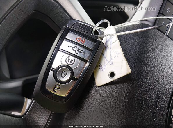 1FTFW5L54SFB45863 2025 FORD F150 Red Dashboard view