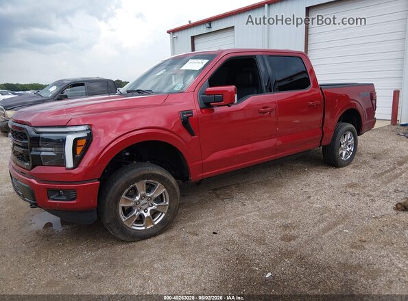 1FTFW5L54SFB45863 2025 FORD F150 Red Front left