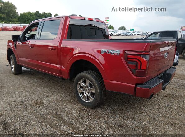 1FTFW5L54SFB45863 2025 FORD F150 Red Rear left