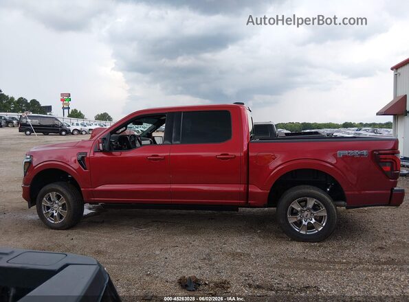 1FTFW5L54SFB45863 2025 FORD F150 Red 360 interior view