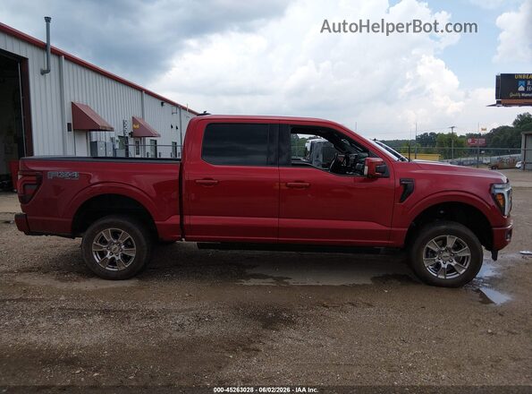 1FTFW5L54SFB45863 2025 FORD F150 Red Rear interior view