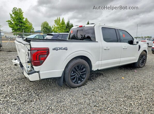 1FTFW5L56SFB37778 2025 FORD F150 Белый Задняя правая четверть