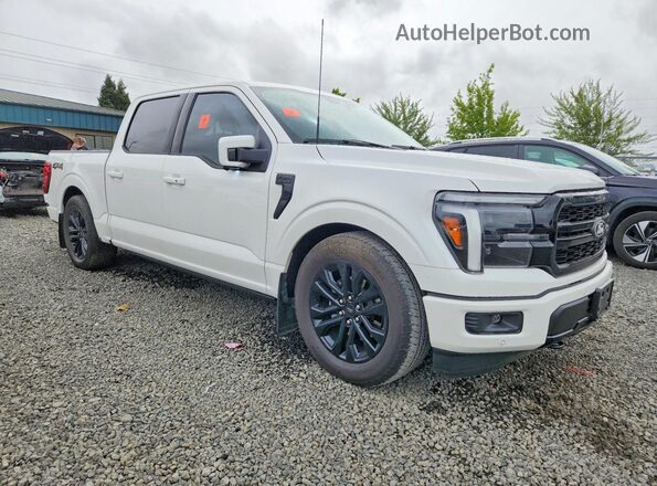 1FTFW5L56SFB37778 2025 FORD F150 Белый Передняя правая четверть