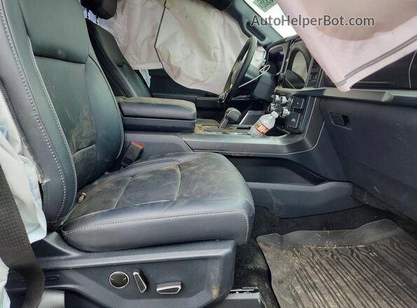 1FTFW5L56SFB37778 2025 FORD F150 Белый Вид салона спереди