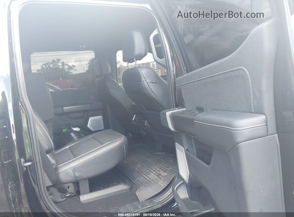 1FTFW5L56TFA68138 2026 FORD F150 Black Widok naklejki z numerem VIN