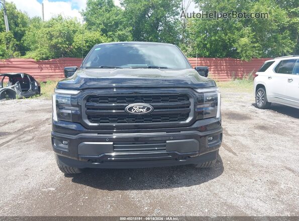 1FTFW5L56TFA68138 2026 FORD F150 Black Widok zestawu wskaźników