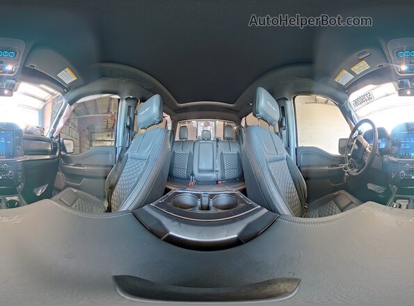 1FTFW5L57SFB80574 2025 FORD F150 Silver Widok naklejki z numerem VIN