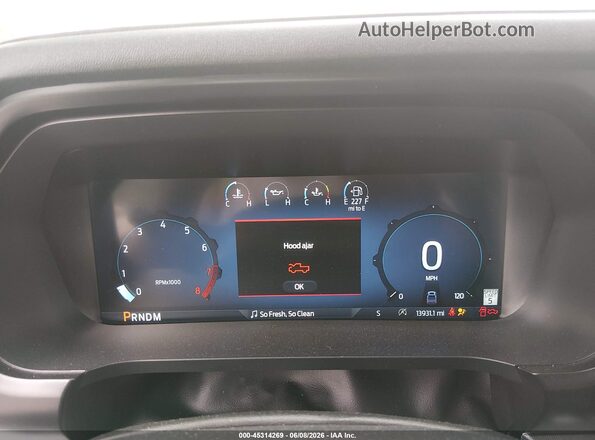 1FTFW5L58SFB03910 2025 FORD F150 White უკანა სავარძლების ხედი