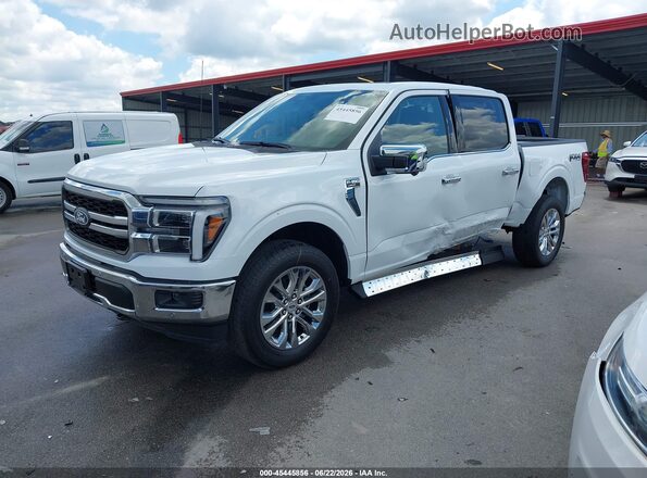 1FTFW5L5XTFA94970 2026 FORD F150 Белый Передняя левая четверть