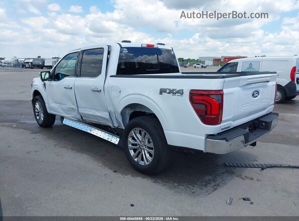 1FTFW5L5XTFA94970 2026 FORD F150 Белый Задняя левая четверть