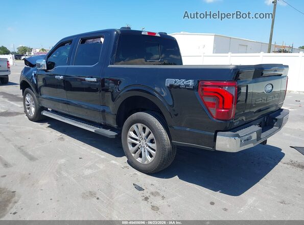 1FTFW5L81RFA81074 2024 FORD F150 Black Trasero izquierdo