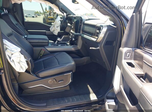 1FTFW5L81RFA81074 2024 FORD F150 Black Vista interior delantera
