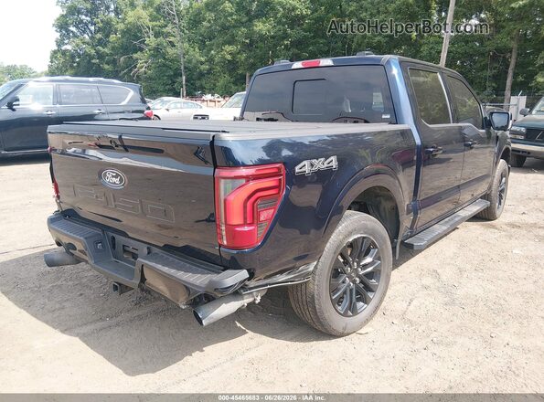 1FTFW5L82RFB78803 2024 FORD F150 Blue Tył prawy